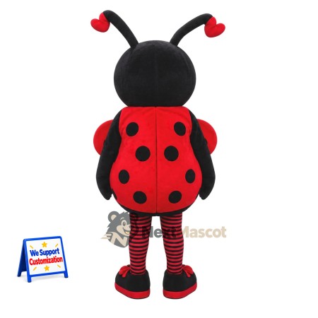 Ladybug Mascot Costume - Red Ladybug Mascot Costume - Red