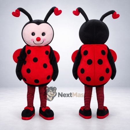 Ladybug Mascot Costume - Red Ladybug Mascot Costume - Red