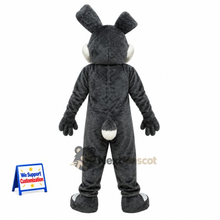 Rabbit Mascot Costume - Gray