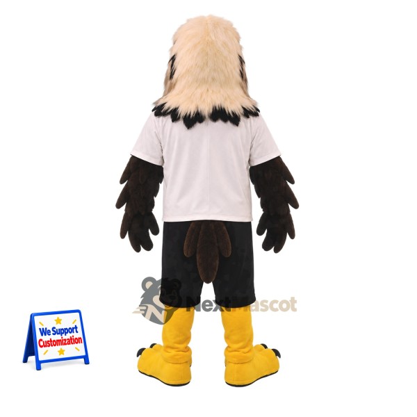 Bald Eagle Mascot Costume - White Shirt Bald Eagle Mascot Costume - White Shirt