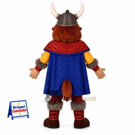 Viking Mascot Costume - Yellow Tunic