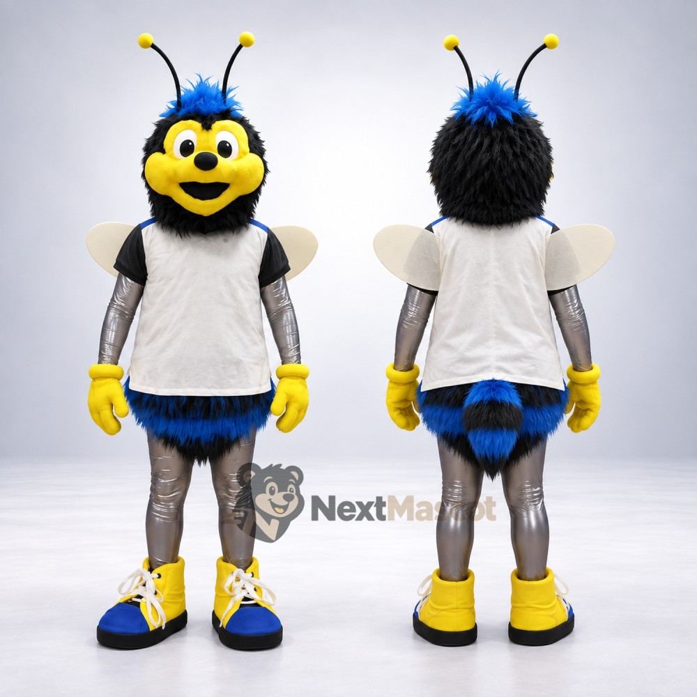 Bee Mascot Costume - White Shirt Bee Mascot Costume - White Shirt