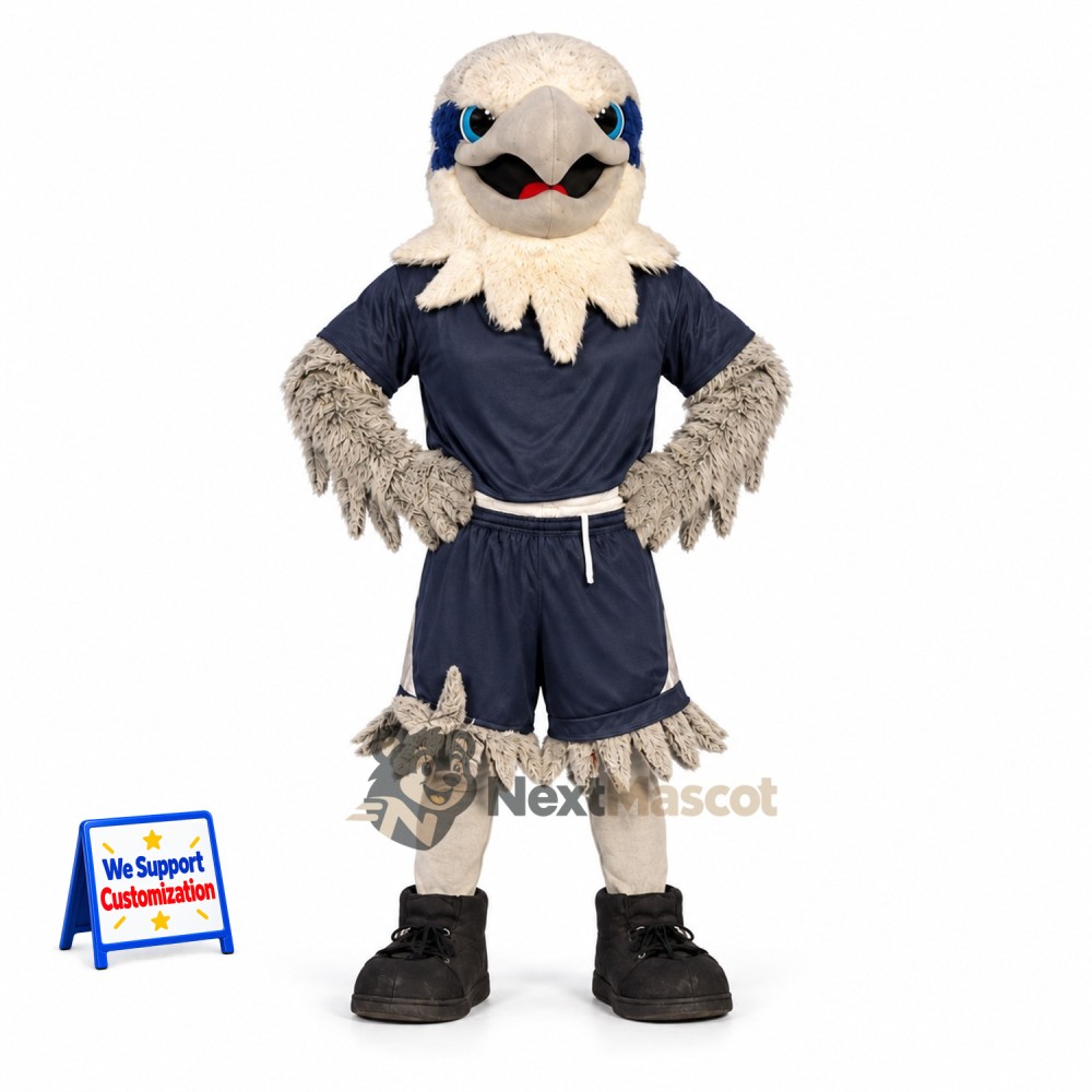 Eagle Mascot Costume - Navy Dress Eagle Mascot Costume - Navy Dress