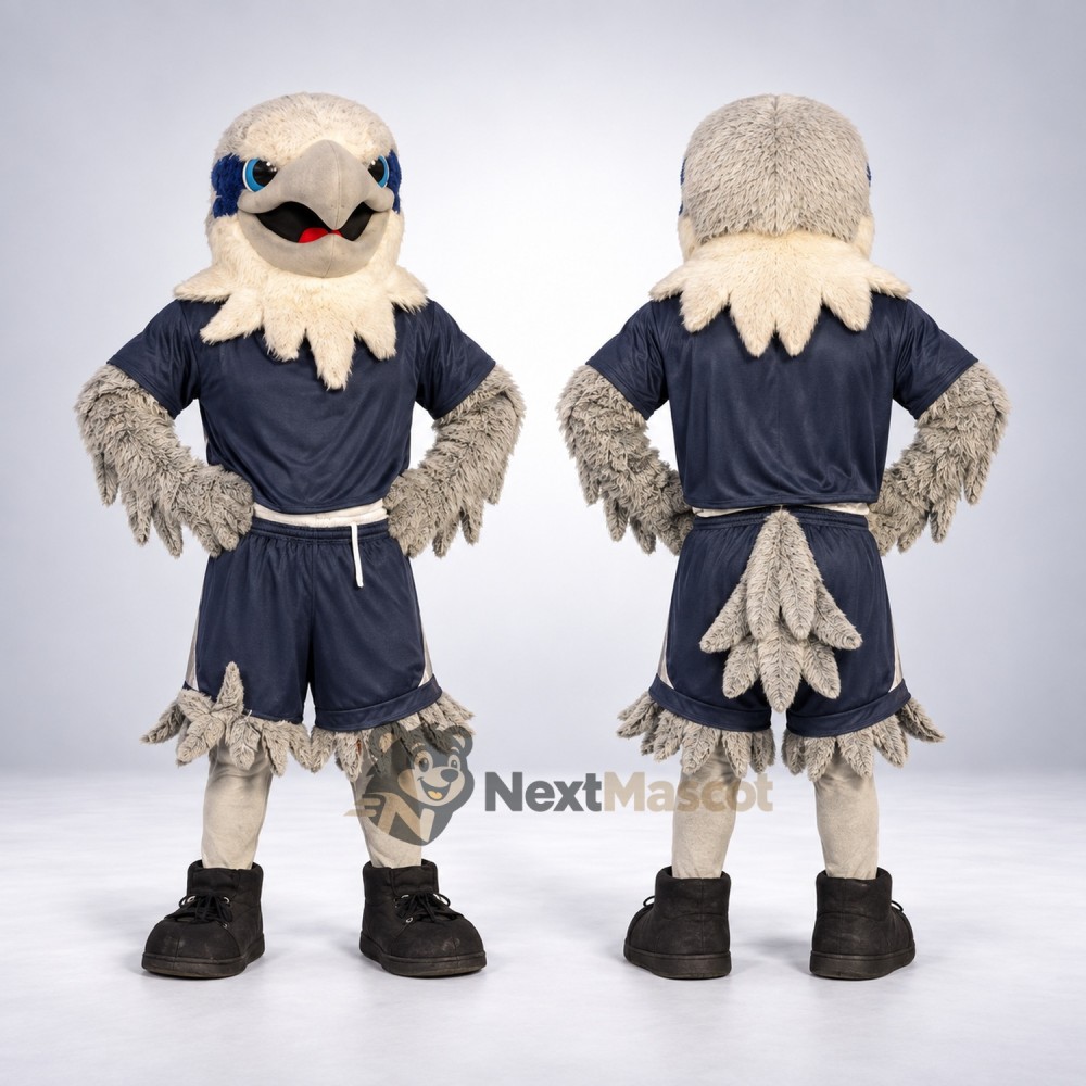 Eagle Mascot Costume - Navy Dress Eagle Mascot Costume - Navy Dress