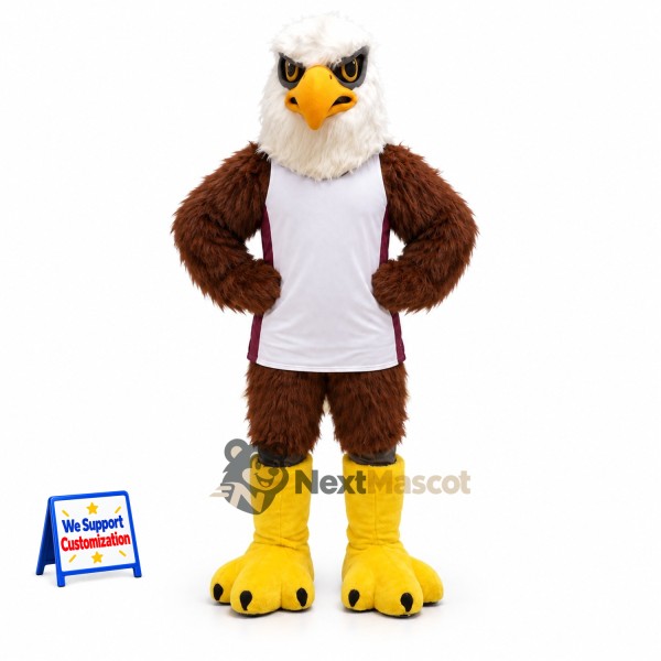Bald Eagle Mascot Costume - White Shirt for Parades