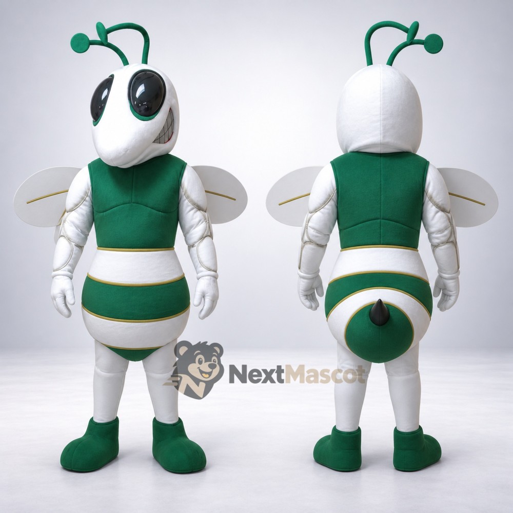 Bee Mascot Costume - Green Bee Mascot Costume - Green
