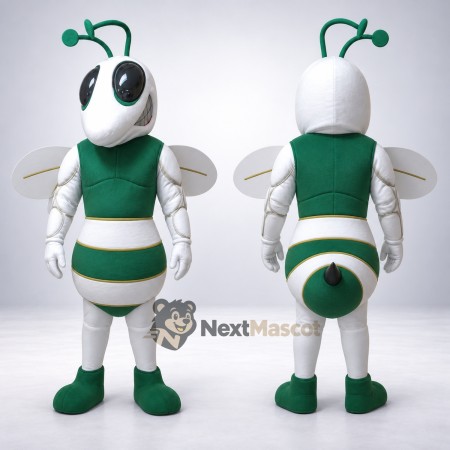Bee Mascot Costume - Green Bee Mascot Costume - Green