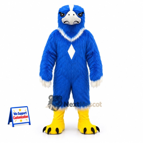 Eagle Mascot Costume - Blue