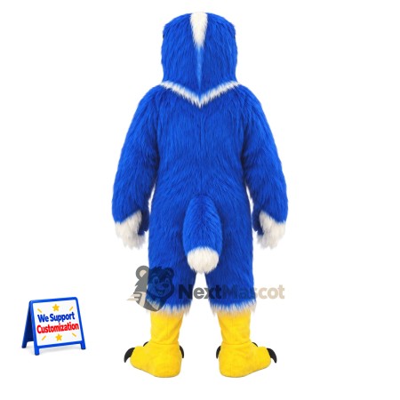 Eagle Mascot Costume - Blue Eagle Mascot Costume - Blue