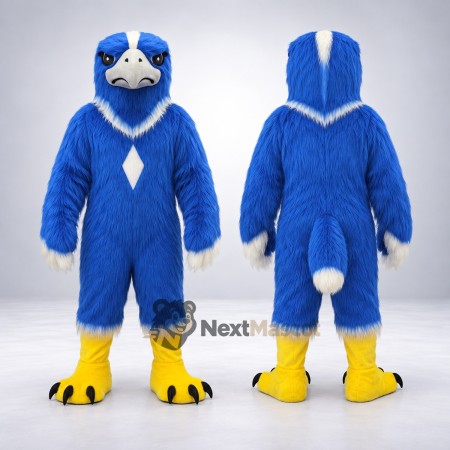 Eagle Mascot Costume - Blue Eagle Mascot Costume - Blue