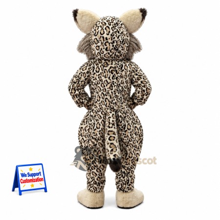 Leopard Mascot Costume - Spotted for Parades Leopard Mascot Costume - Spotted for Parades