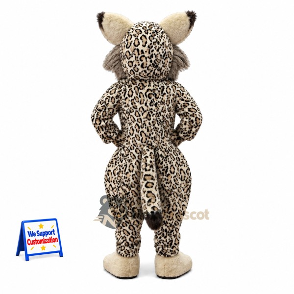 Leopard Mascot Costume - Spotted for Parades Leopard Mascot Costume - Spotted for Parades