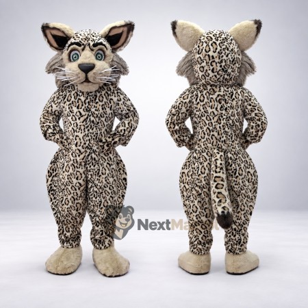 Leopard Mascot Costume - Spotted for Parades Leopard Mascot Costume - Spotted for Parades
