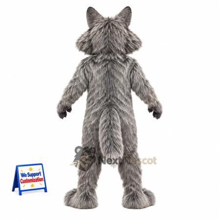 Wolf Mascot Costume - Gray for School Events Wolf Mascot Costume - Gray for School Events