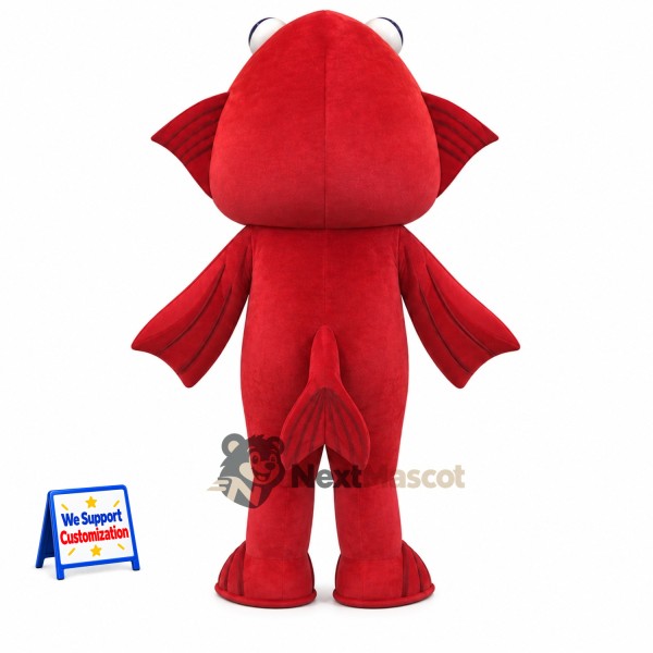 Fish Mascot Costume - Red Fish Mascot Costume - Red
