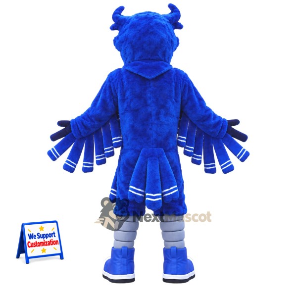 Owl Mascot Costume - Blue Owl Mascot Costume - Blue
