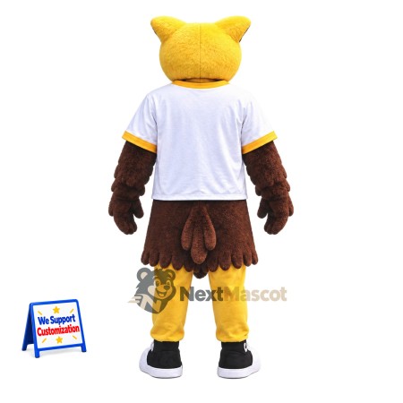 Owl Mascot Costume - White Shirt Owl Mascot Costume - White Shirt