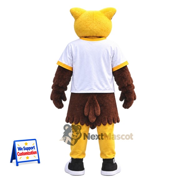 Owl Mascot Costume - White Shirt Owl Mascot Costume - White Shirt