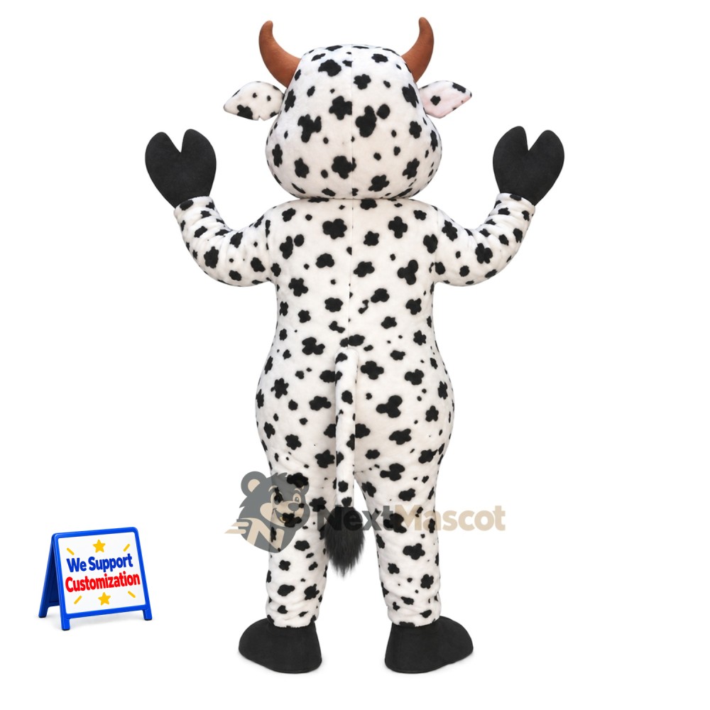 Cow Mascot Costume - Spotted for Festivals Cow Mascot Costume - Spotted for Festivals