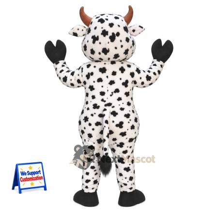 Cow Mascot Costume - Spotted for Festivals Cow Mascot Costume - Spotted for Festivals