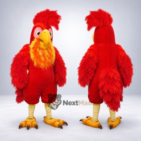 Rooster Mascot Costume - Red Rooster Mascot Costume - Red