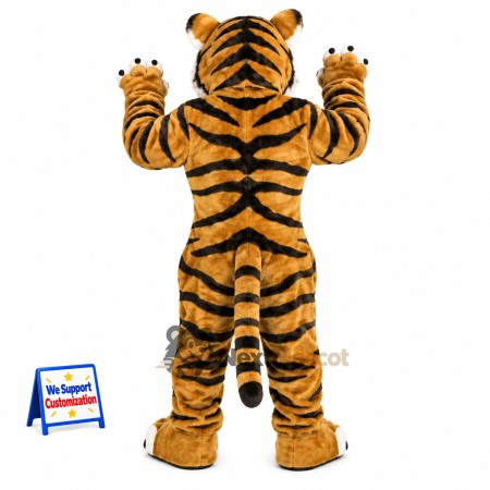 Tiger Mascot Costume - Orange for School Events Tiger Mascot Costume - Orange for School Events