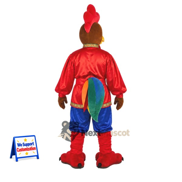 Rooster Mascot Costume - Red Jacket Rooster Mascot Costume - Red Jacket