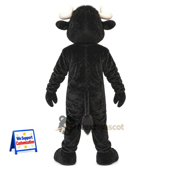 Buffalo Mascot Costume - Black Buffalo Mascot Costume - Black