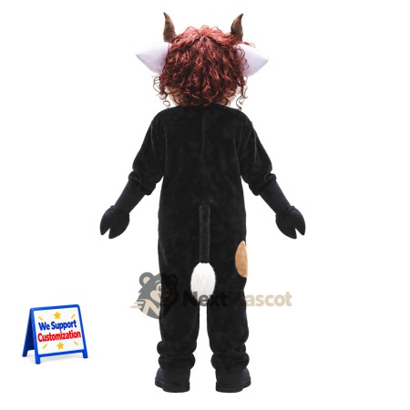 Cow Mascot Costume - Black and White Cow Mascot Costume - Black and White