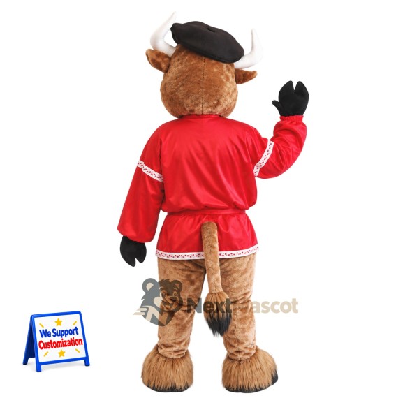 Cow Mascot Costume - Red Outfit Cow Mascot Costume - Red Outfit