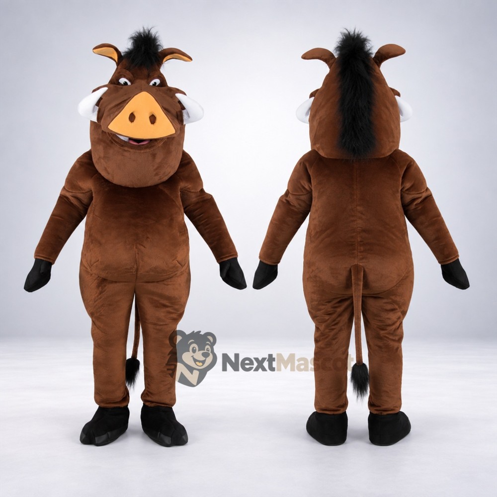Horse Mascot Costume - Brown for Parades Horse Mascot Costume - Brown for Parades