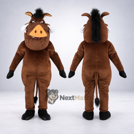Horse Mascot Costume - Brown for Parades Horse Mascot Costume - Brown for Parades