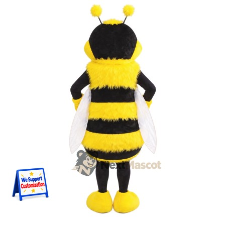 Bee Mascot Costume - Yellow for Garden Events Bee Mascot Costume - Yellow for Garden Events