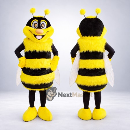 Bee Mascot Costume - Yellow for Garden Events Bee Mascot Costume - Yellow for Garden Events