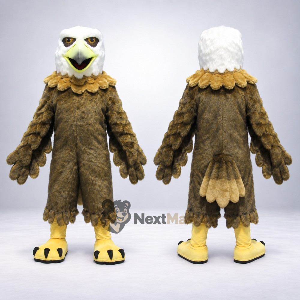 Eagle Mascot Costume - Brown for Parades Eagle Mascot Costume - Brown for Parades
