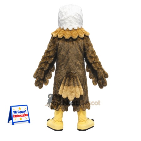 Eagle Mascot Costume - Brown for Parades Eagle Mascot Costume - Brown for Parades