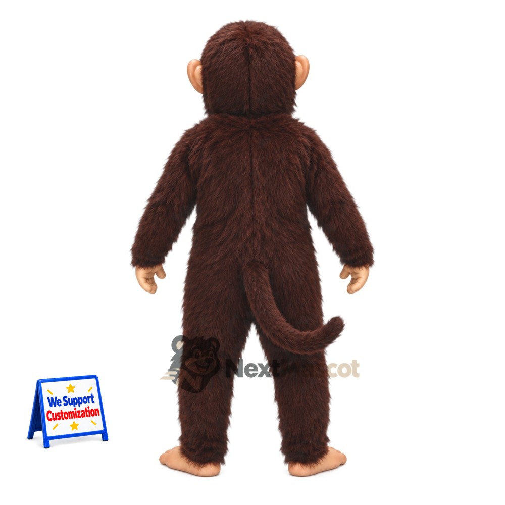 Monkey Mascot Costume - Brown Monkey Mascot Costume - Brown