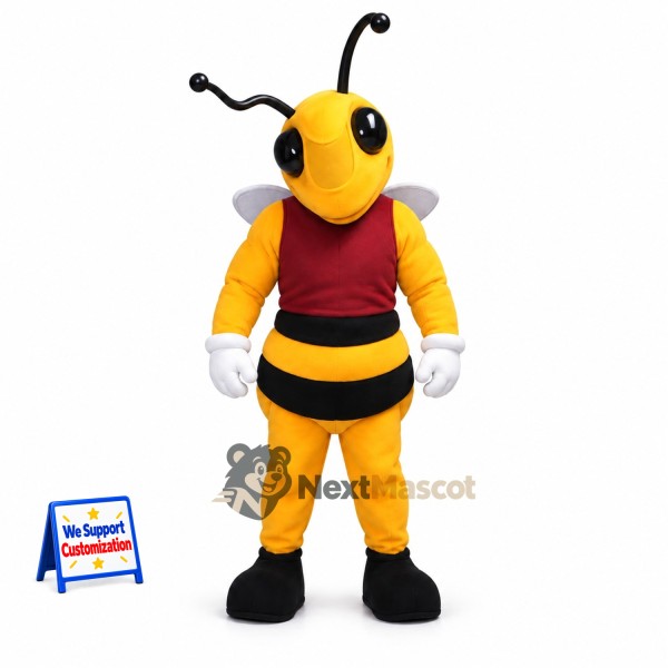 Wasp Mascot Costume - Red Vest