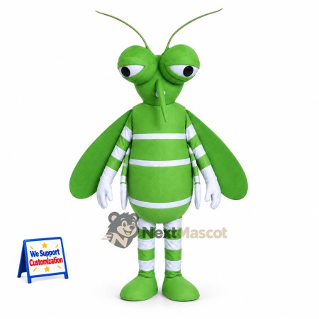 Grasshopper Mascot Costume - Green for Parades Grasshopper Mascot Costume - Green for Parades