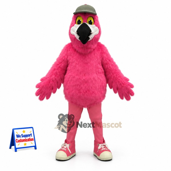 Parrot Mascot Costume - Pink
