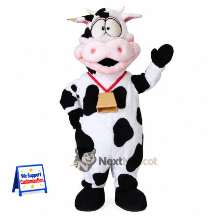 Cow Mascot Costume - Medal Cow Mascot Costume - Medal
