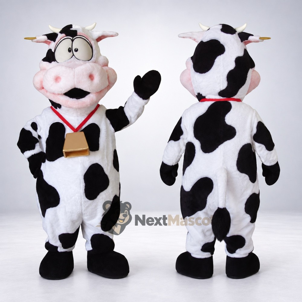Cow Mascot Costume - Medal Cow Mascot Costume - Medal