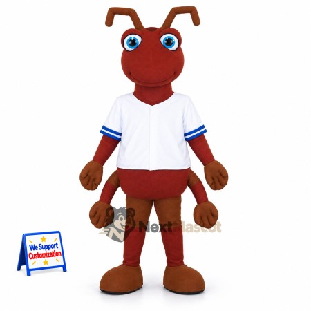 Ant Mascot Costume - White Shirt