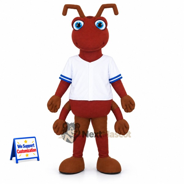 Ant Mascot Costume - White Shirt