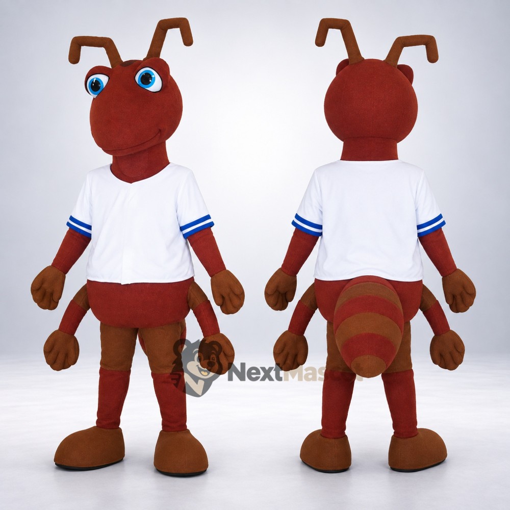 Ant Mascot Costume - White Shirt