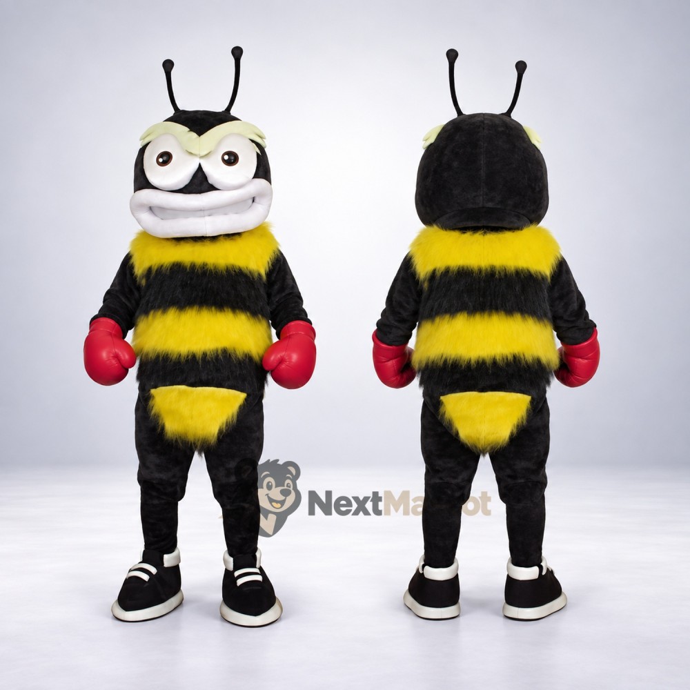 Bee Mascot Costume - Boxing Style Bee Mascot Costume - Boxing Style