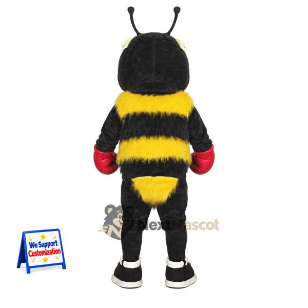Bee Mascot Costume - Boxing Style Bee Mascot Costume - Boxing Style