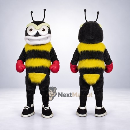 Bee Mascot Costume - Boxing Style Bee Mascot Costume - Boxing Style