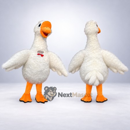 Goose Mascot Costume - White Goose Mascot Costume - White