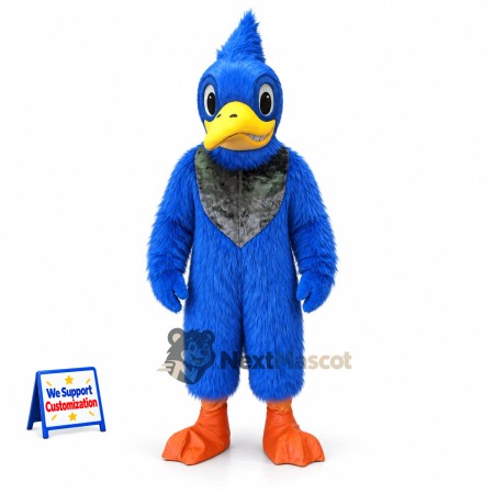Bird Mascot Costume - Blue for School Events Bird Mascot Costume - Blue for School Events